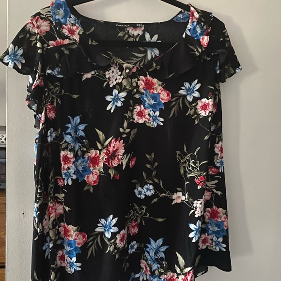 Doe & Rae ruffle blouse - Picture 6 of 7